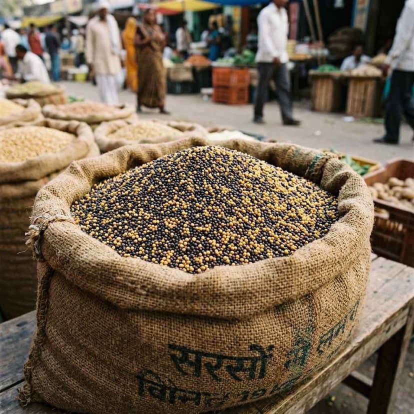 उच्च गुणवत्ता वाली सरसों के बीज