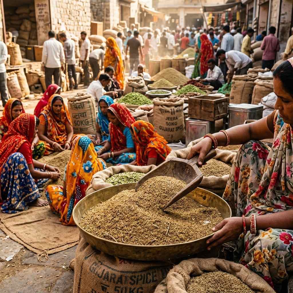 भारतीय मसाला बाज़ार में जीरा