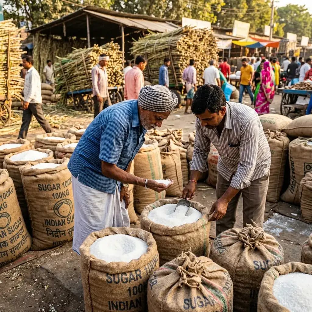 भारत में थोक चीनी बाज़ार