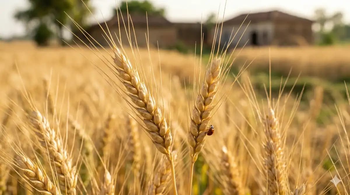 गेहूं फसल का चित्र मंडी टुडे